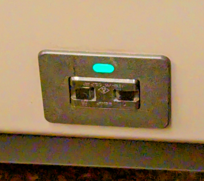 Power outlets